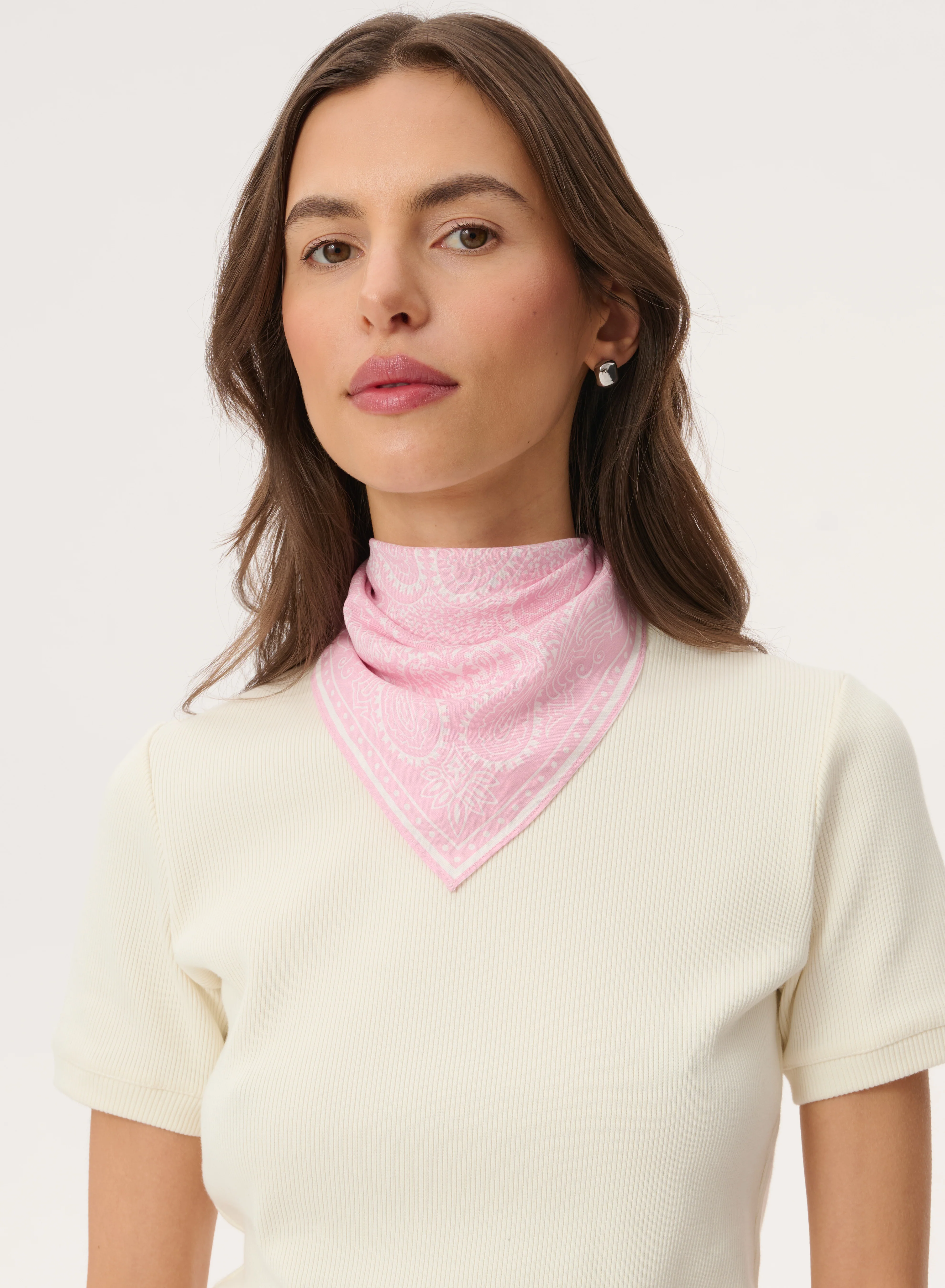 Bandana Mini Jasnoróżowa