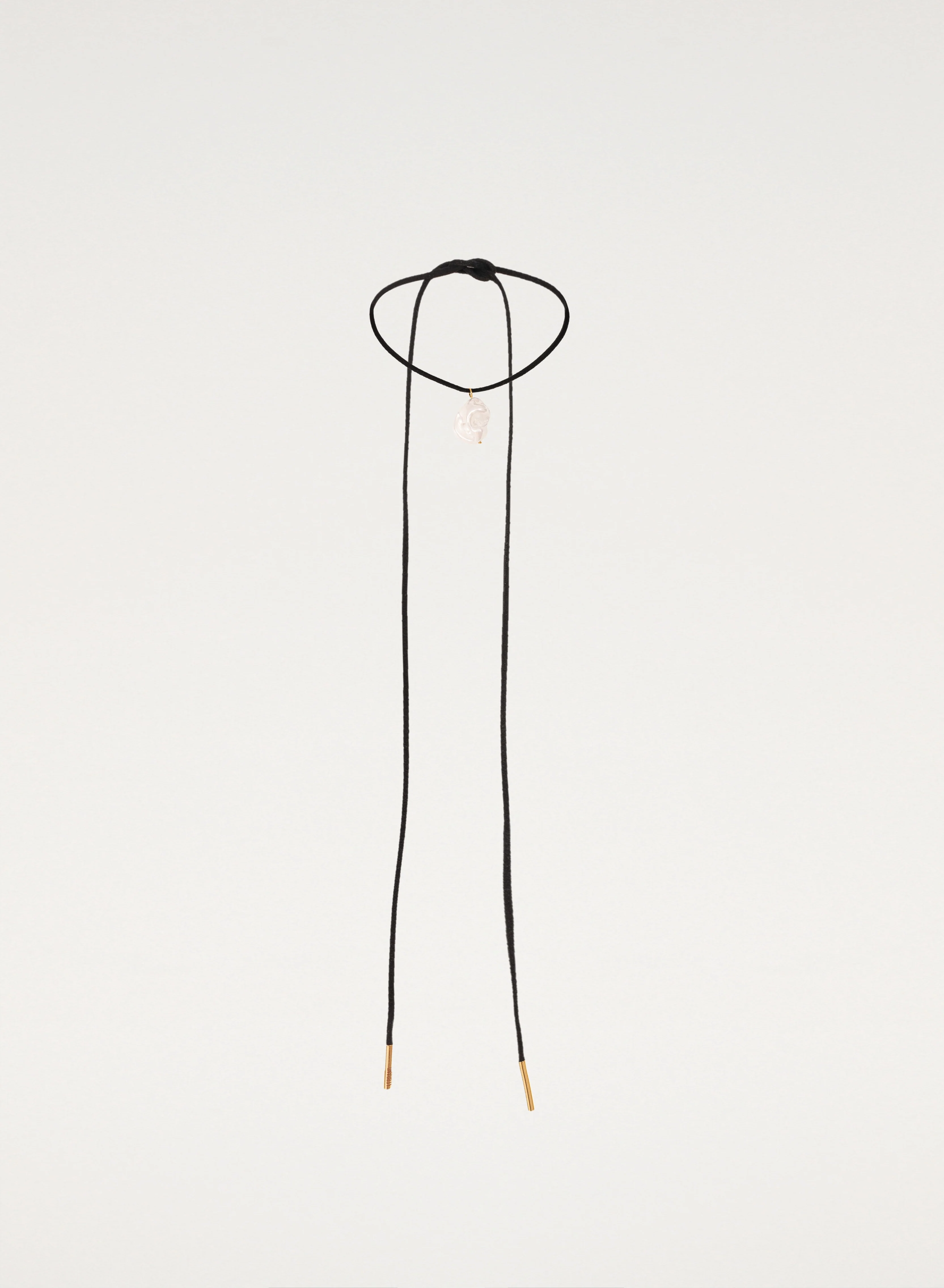 Choker z naturalną perłą - Pearl