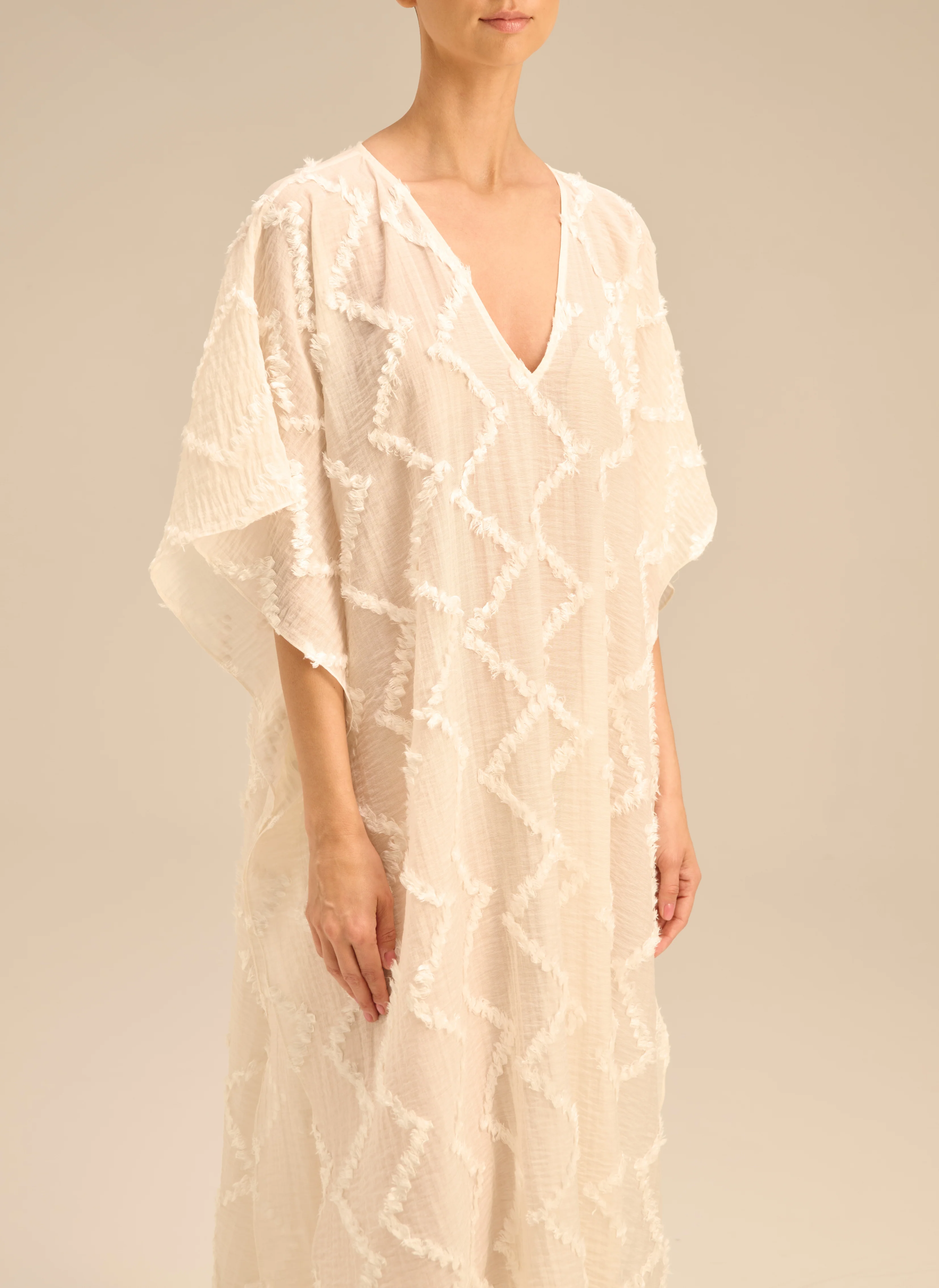 Sukienka Lima maxi Ecru - Image 2