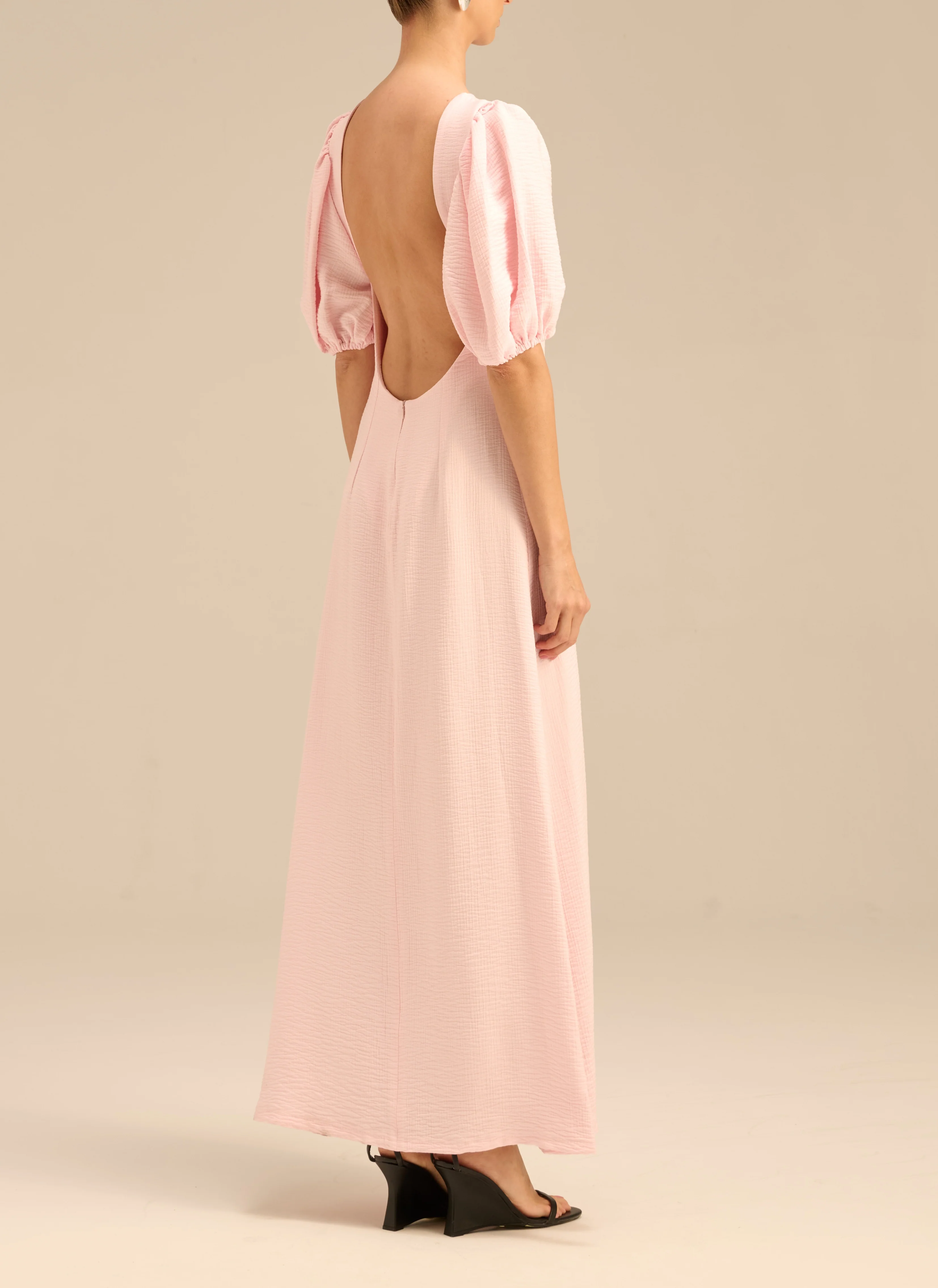 Sukienka Margot maxi Różowa - Image 3